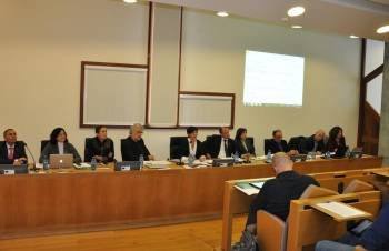 Un momento de la reunión del Consello de Goberno, primera del curso. (Foto: ARCHIVO)