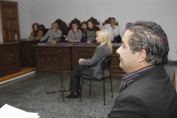 Juicio con jurado popular que celebró la Audiencia en 2011 contra Raúl Jiménez, un exdirigente gitano.
