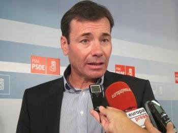 Declaraciones del dirigente del PSOE de Madrid, Tomás Gómez, 