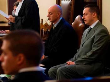 Paolo Gabriele, exmayordomo del papa Benedicto XVI, durante el juicio en el que fue condenado. (Foto: ARCHIVO)