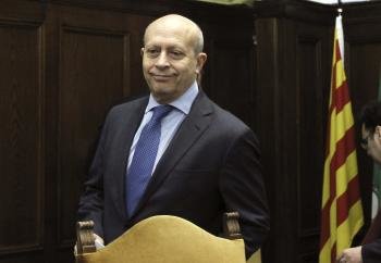  El ministro de Educación, Cultura y Deporte, José Ignacio Wert