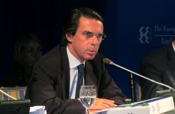 El exjefe del Ejecutivo y presidente de la Fundación para el Análisis y los Estudios Sociales (FAES), José María Aznar