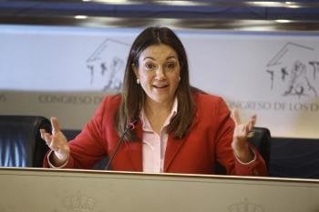 La portavoz del Grupo Socialista en el Congreso, Soraya Rodríguez