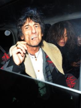 El guitarrista de los Rolling Stones, Ron Wood