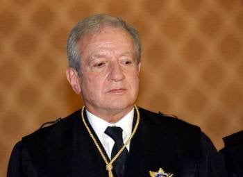 Pascual Sala Sánchez, presidente del Tribunal Constitucional.  (Foto: ARCHIVO)