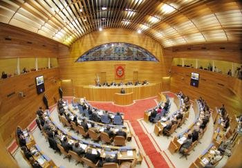 Sesión plenaria en el Parlamento autonómico durante la pasada legislatura.