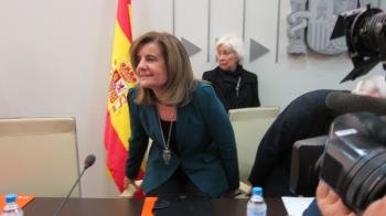  Ministra de Empleo, Fátima Báñez. 