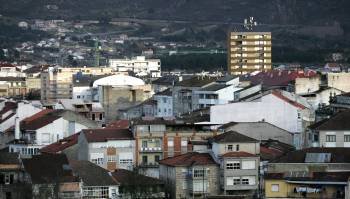 Imagen del casco urbano de Verín. El plan de urbanismo comenzó a redactarse hace cinco años. (Foto: MARTIÑO PINAL)