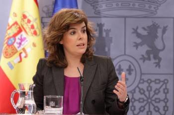 Soraya Sáenz de Santamaría, vicepresidenta del Gobierno. (Foto: ARCHIVO)