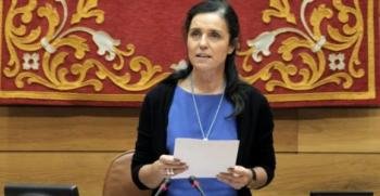 La presidenta del Parlamento gallego, Pilar Rojo