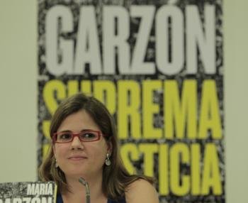 La hija del juez Baltasar Garzón, María Garzón