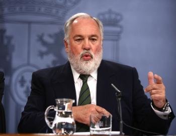  El ministro de agricultura Miguel Arias Cañete