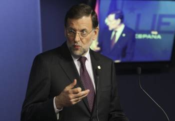 Mariano Rajoy, durante su comparecencia tras finalizar la cumbre. (Foto: ARCHIVO)