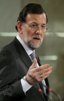 El presidente del Gobierno, Mariano Rajoy. (Foto: CHEMA MOYA)