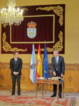  Alfonso Rueda, toma de posesión como vicepresidente