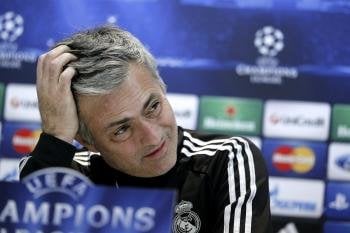 El entrenador del Real Madrid, José Mourinho