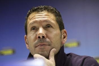 El entrenador del Atlético de Madrid, Diego Simeone (Foto: EFE)