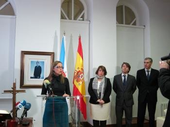 La conselleira de Facenda, Elena Muñoz