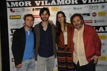 Rubén Riós, Xoel Yáñez, Sabela Arán e Ignacio Vilar. (Foto: MARTIÑO PINAL)