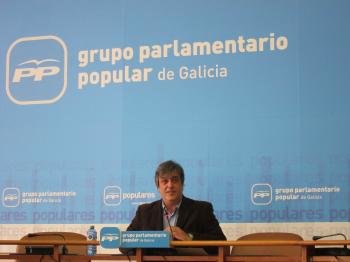  Pedro Puy, portavoz del Grupo Parlamentario del PPdeG. 