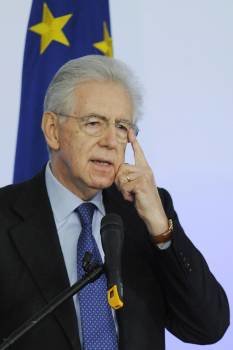 Mario Monti. (Foto: MAURIZIO BRAMBATTI)