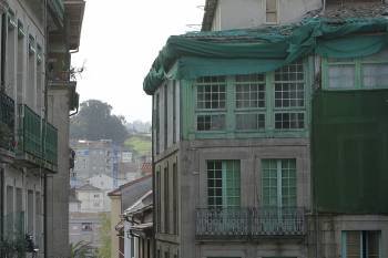 El Casco Histórico, en la imagen dos edificios, es donde se concentran la mayoría de inmuebles de la ITE. (Foto: MIGUEL ÁNGEL)