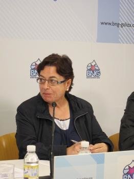 La portavoz del Bloque Nacionalista Galego (BNG) en el Congreso, Olaia Fernández Davila
