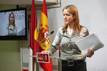 La vicesecretaria y portavoz del PSOE de Castilla-La Mancha, Cristina Maestre