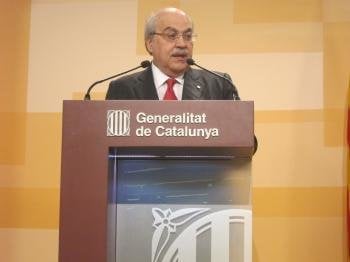 El conseller de Economía y Conocimiento de la Generalitat, Andreu Mas-Colell