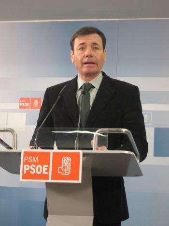 El secretario general del PSM, Tomás Gómez