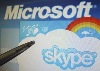 Logotipos de Microsoft y Skype (Foto: EFE)