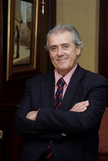 Marcelino Otero, presidente del Círculo de Empresarios de Galicia. (Foto: ARCHIVO)
