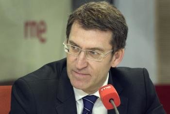 El presidente de la Xunta y líder del PP gallego, Alberto Núñez Feijóo