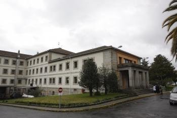 Vista del Hospital de Piñor (Foto: Xesús Fariñas)