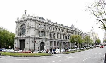 Imagen de la sede del Banco de España en la madrileña calle Alcalá. (Foto: ARCHIVO)