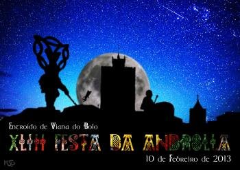 Cartel de la Festa da Androlla de Viana.