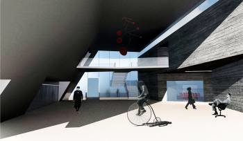 Reproducción contemplada en el proyecto de cómo será el futuro centro de artes escénicas.
