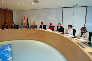 Feijóo justificó los despidos en Traballo tras la reunión semanal del Consello de la Xunta. (Foto: CONCHI PAZ)