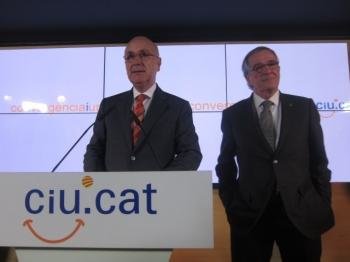 El líder de CiU en el Congreso, Josep Antoni Duran