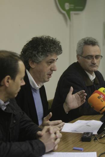 Jardón, Pérez Bouza y Oviedo. (Foto: MIGUEL ÁNGEL)