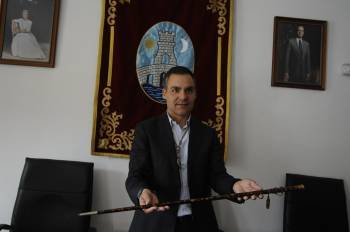 El alcalde, Marcos Blanco. (Foto: MARTIÑO PINAL)