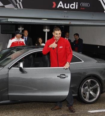 El Audi que conducía el delantero francés fue fotografiado por un radar móvil de Tráfico en el término municipal de Pozuelo de Alarcón.