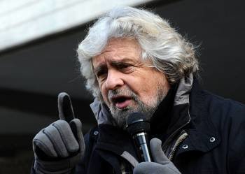El cómico y líder del Movimiento 5 Estrellas, Beppe Grillo. (Foto: ARCHIVO)