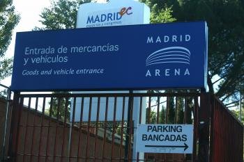 Alrededores del Madrid Arena.