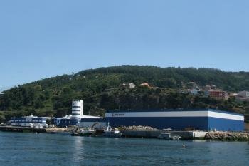 Factoría de la multinacional pesquera gallega, Pescanova, en Vigo.