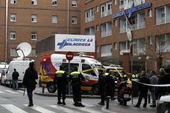 Un incendio se ha registrado esta mañana en la clínica madrileña de La Milagrosa, donde se encuentra ingresado el rey Juan Carlos.