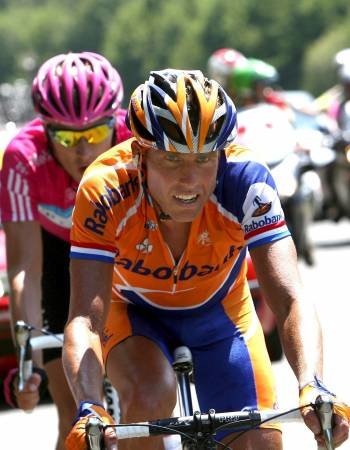 Boogerd, en la etapa del Tour de Francia del 27 de julio de 2007. (Foto: OLIVER WEIKEN)