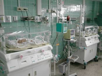 Sala de neonatos en un centro hospitalario español.