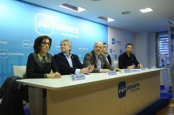 Reunión de la ejecutiva del PP en Ourense (Foto: Martiño Pinal)