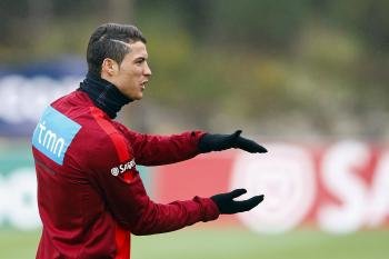 El delantero de la selección nacional portuguesa Cristiano Ronaldo.